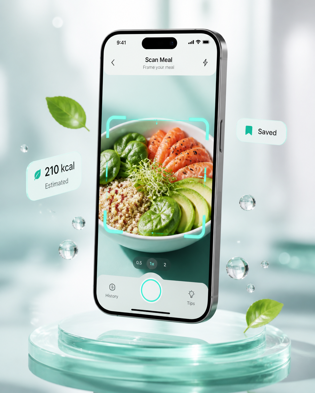 Nuvora meal scan preview
